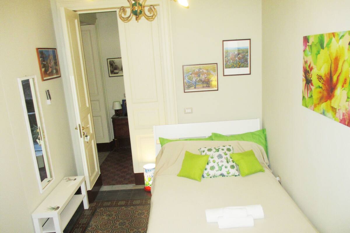Chambre Simple Classique | Literie de qualité supérieure, couette en duvet d'oie, surmatelas