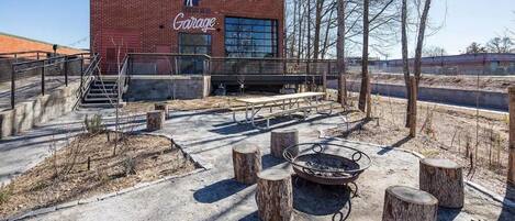 Enceinte de l’hébergement