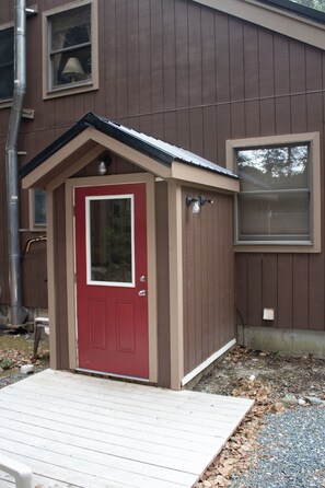 Exterior detail - Peaceful Basement Apartment among serene woods, paths, and a stream near Acadia (Mount Desert)