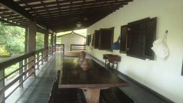 Opções para refeição ao ar livre