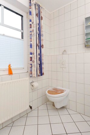 Hårtørrer, Sæbe, Toiletpapir