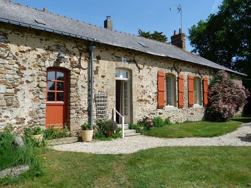 Gîte de charme à la campagne, 5 pers, Wifi, cheminée