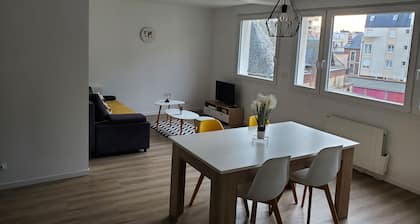 Spacious 67 m2 apartment with private parking