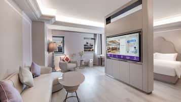 Privilege, Suite, 1 cama King size | Minibar, insonorización, wifi gratis y ropa de cama