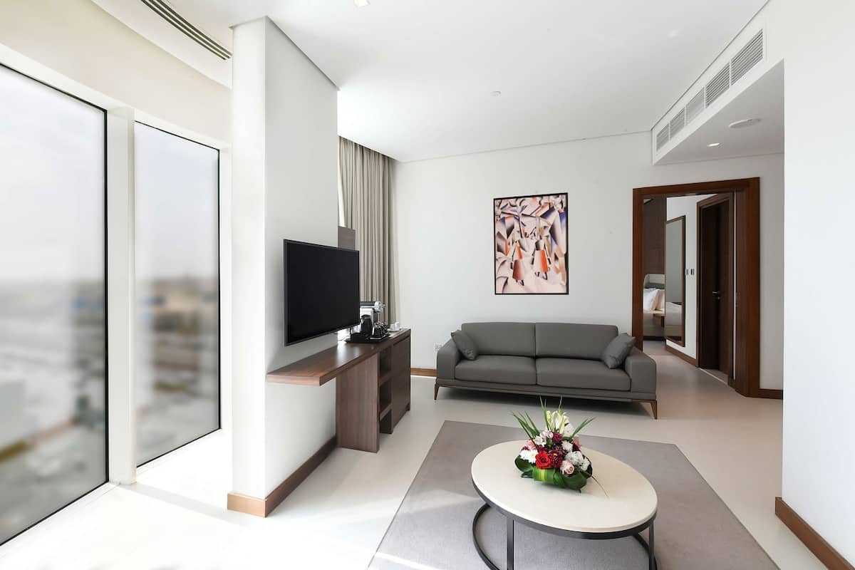 Minibar, in-room safe, desk, blackout drapes