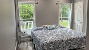 5 soverom, safe på rommet, strykejern/-brett og wi-fi (inkludert)