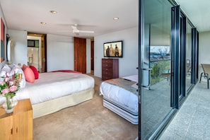 Appartement | 4 chambres, fer et planche à repasser, accès au Wi-Fi (inclus)