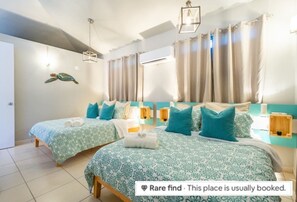 1 chambre, fer et planche à repasser, accès au Wi-Fi (inclus)