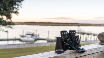 Uitzicht vanuit accommodatie