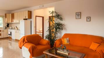 Apartment (Two Bedroom Apartment with Terrace an) | Living room | TV