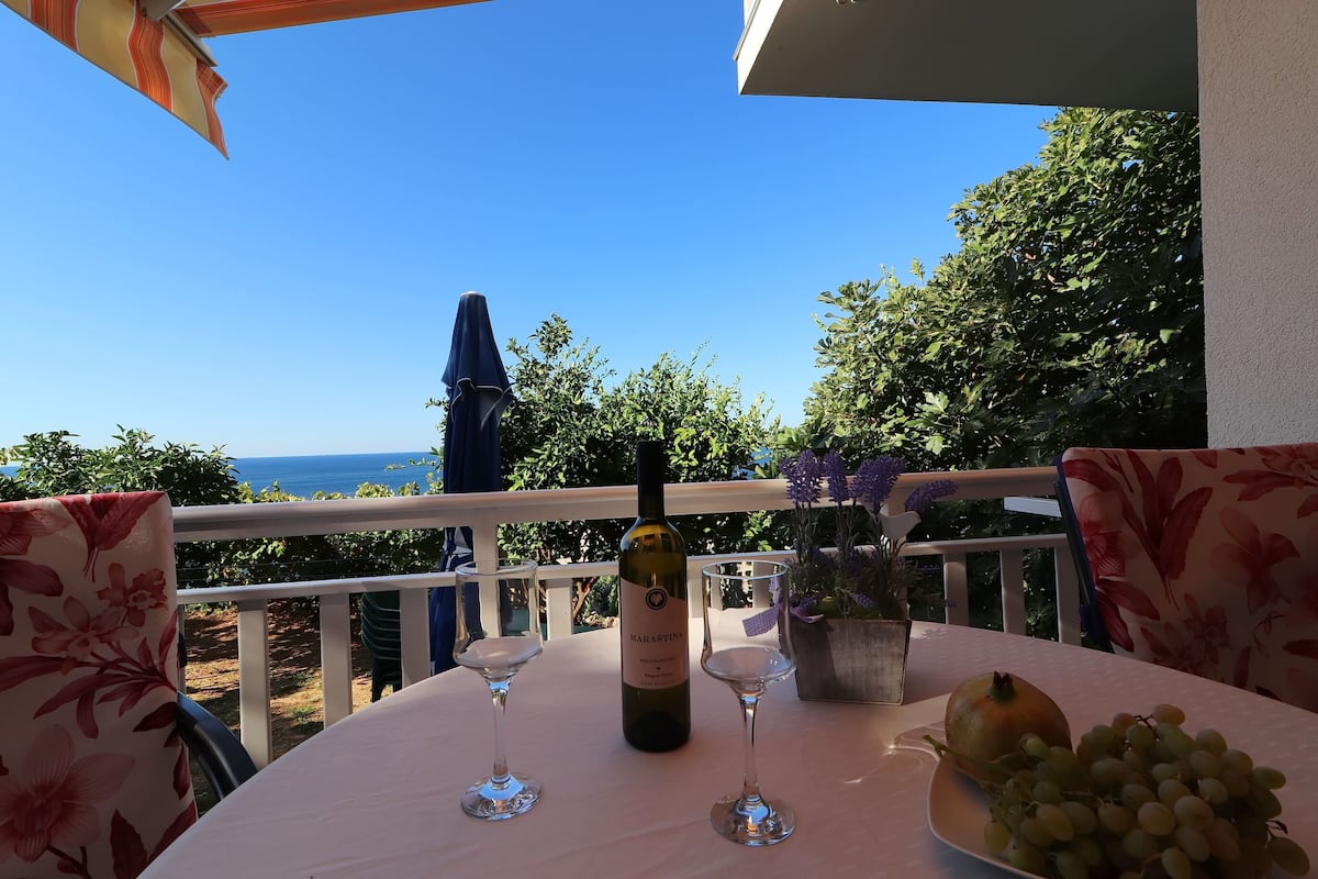 Studio (Studio Apartment with SeaView) | Terrasse/Patio