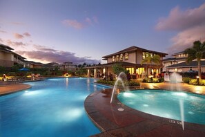 Outdoor pool - NEW Two-Level condo in GREAT LOCATION (Koloa)