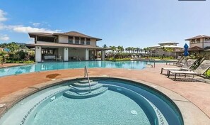 Outdoor pool - NEW Two-Level condo in GREAT LOCATION (Koloa)