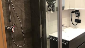 House | Bathroom | Shower, hair dryer