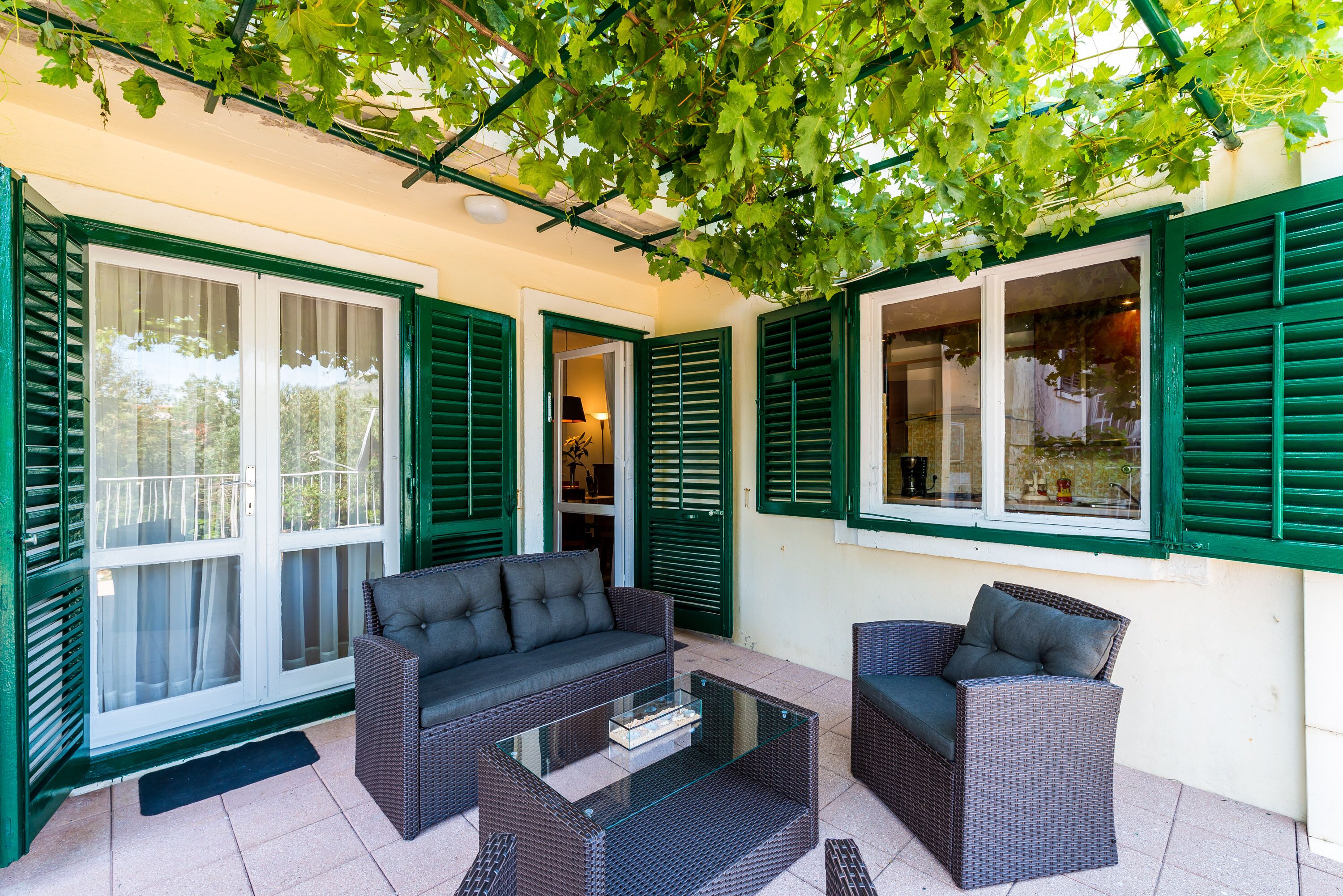 Apartment (Two Bedroom Apartment) | Terrace/patio