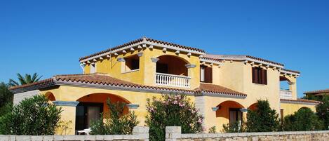 Overnatningsstedets facade