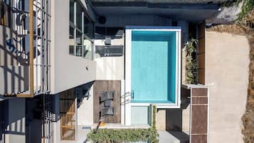 Vila superior, 3 quartos, piscina particular, vista para o mar | 3 quartos, roupas de cama premium, cofres nos quartos