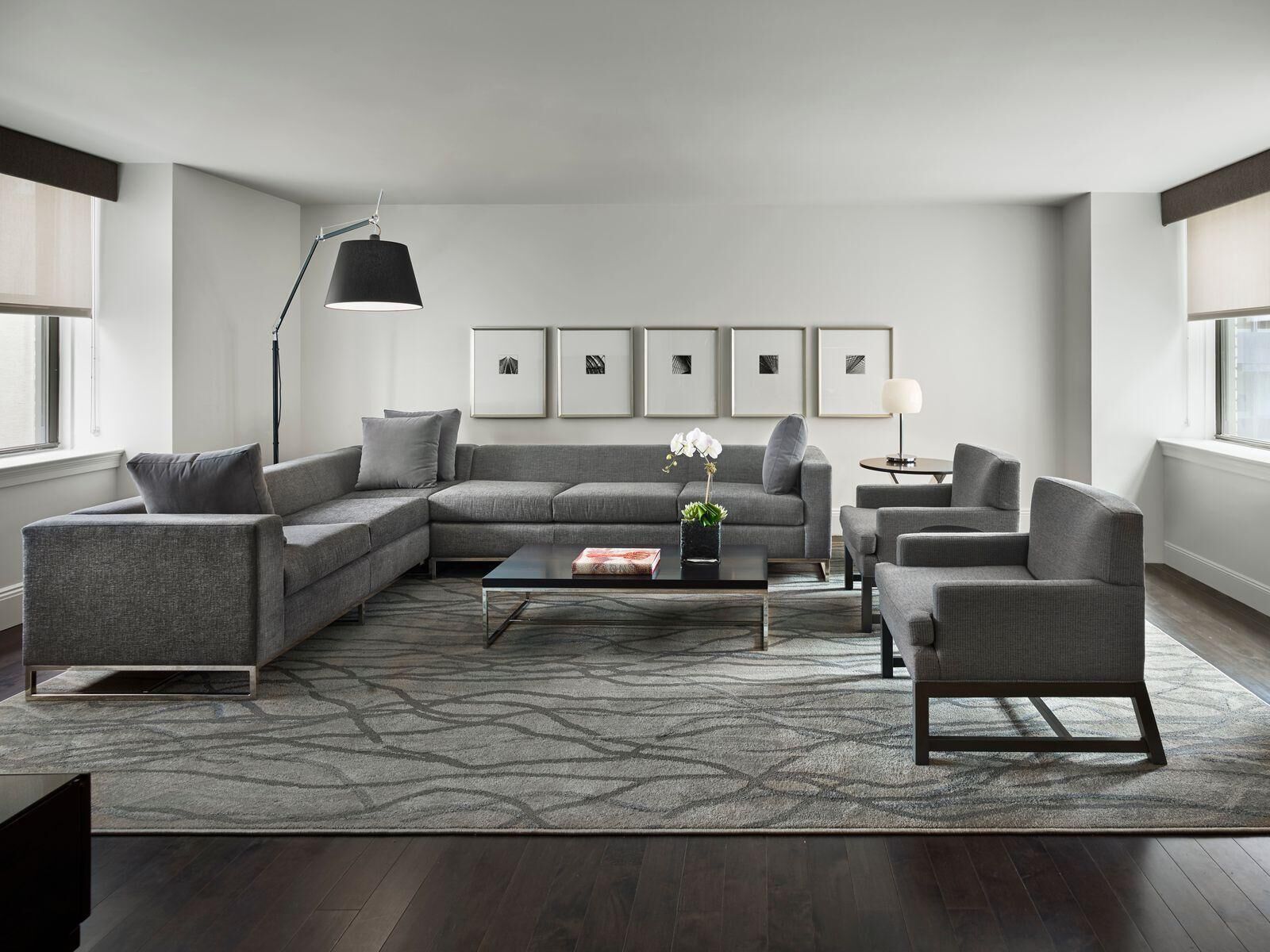 AKA Residences Newly Upgraded Penthouse w/ Custom Furnishings, Kitchen, & WiFi