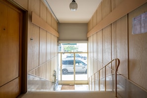 Interior entrance