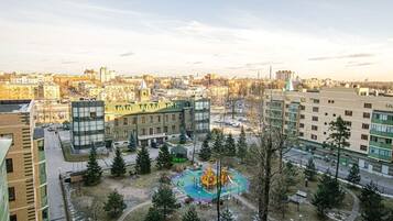 Blick von der Unterkunft