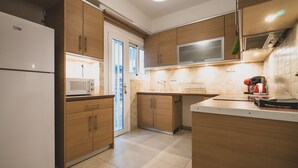 Apartment | Private kitchen | Electric kettle - Mouson spacious and quiet apartment (Palaio Faliro)