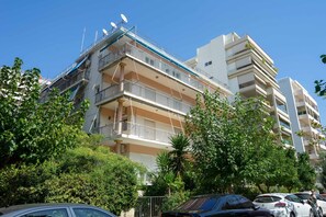 Façade de l’hébergement