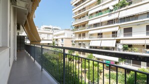 Apartment | Terrace/patio - Mouson spacious and quiet apartment (Palaio Faliro)