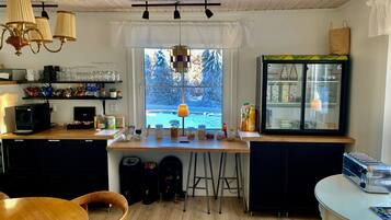 Gratis kontinental frukost varje dag