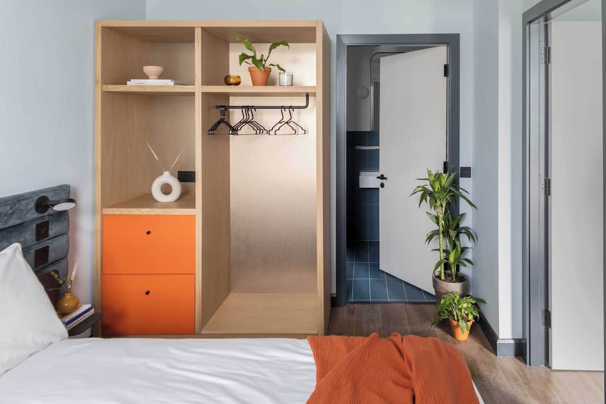 In-room safe, desk, laptop workspace, blackout curtains