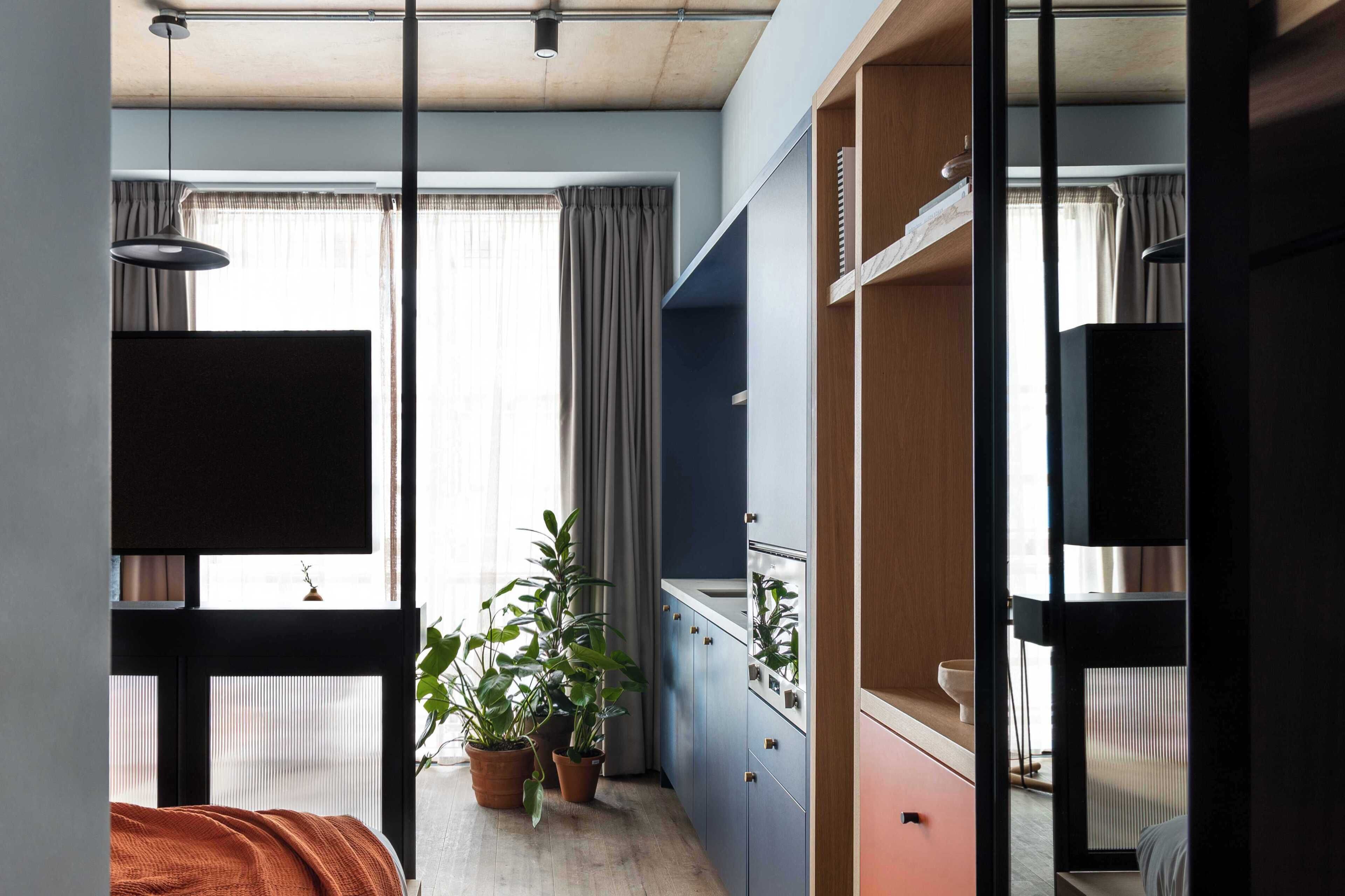 In-room safe, desk, laptop workspace, blackout curtains