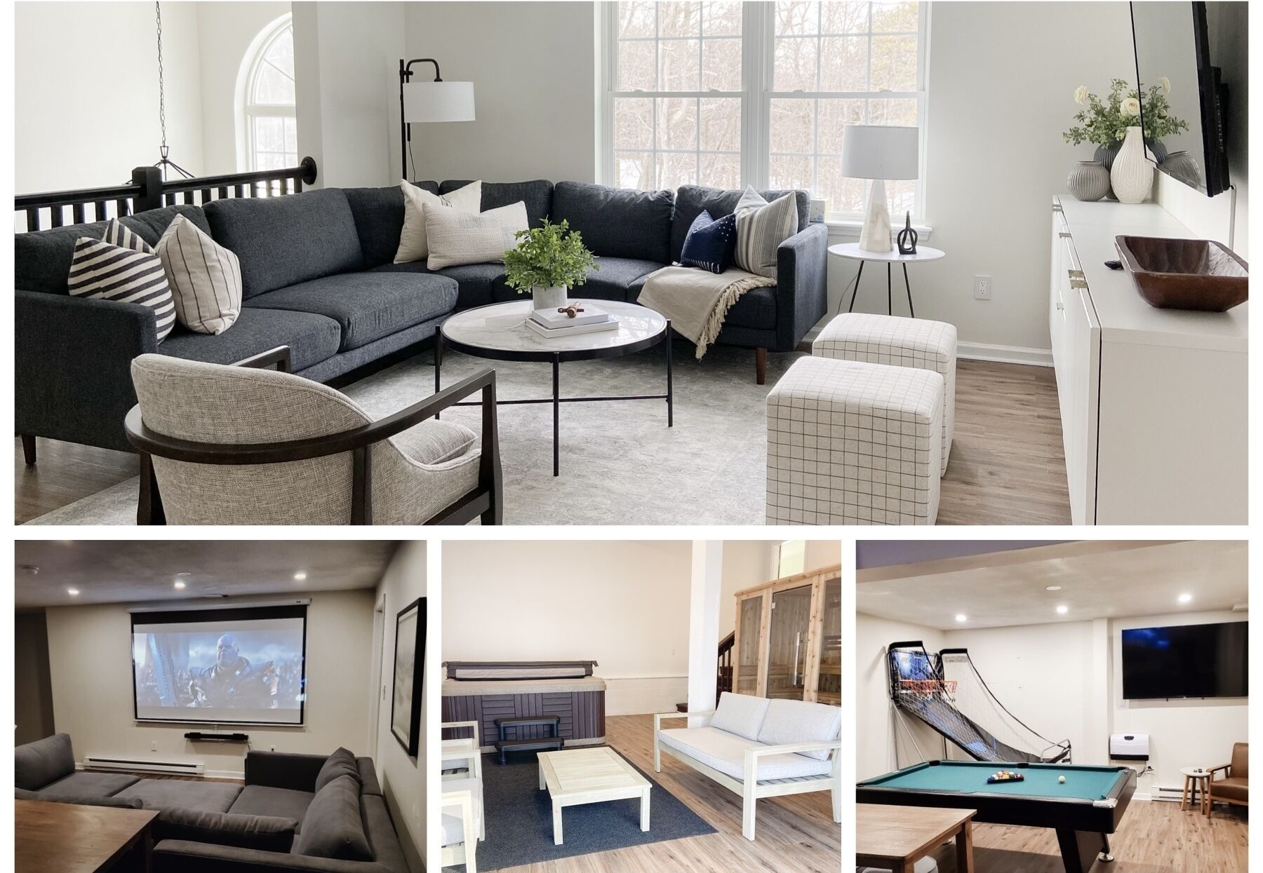 MODERN | LRG BEDRMS | MOVIE GAME RM I SAUNA HOT TUB | CAMELBACK | KALAHARI