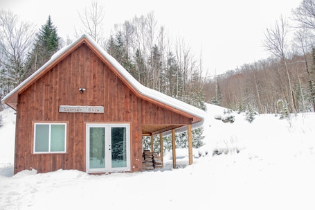 Exterior. Cabin at Hidden Falls Farm