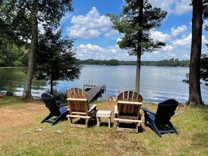 Property grounds - Secluded YEAR ROUND home on Little St. Germain Lake! (Saint Germain)