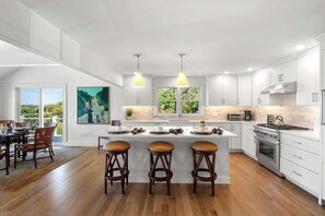 Fridge, microwave, oven, stovetop - Complete Reno, Private Beach, Panoramic Water View! (Eastham)