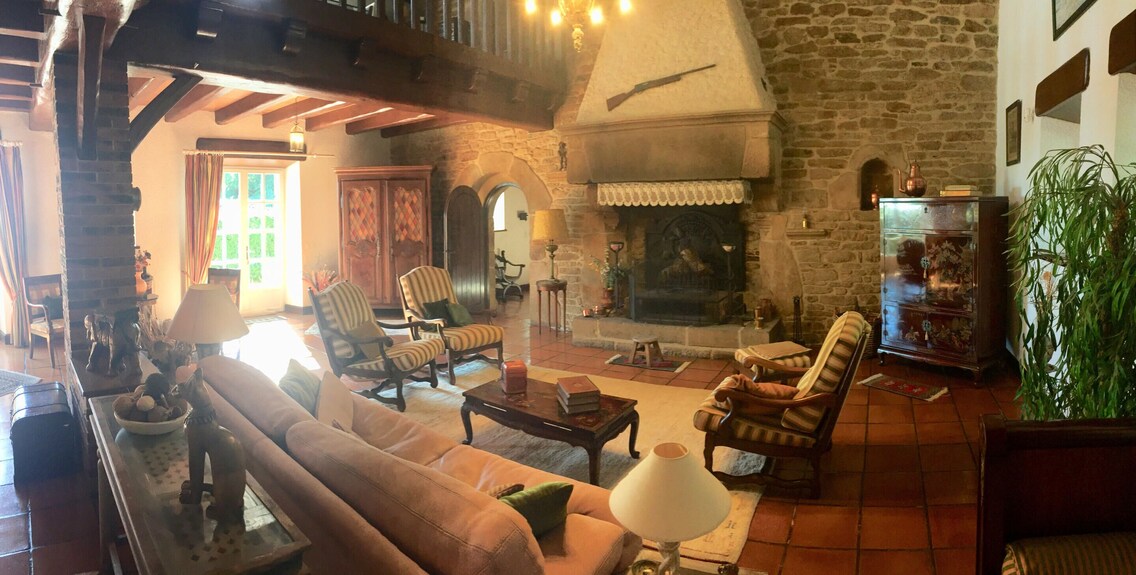 Chambre Double Verte Au Manoir Des Quatre Saisons - La Turballe