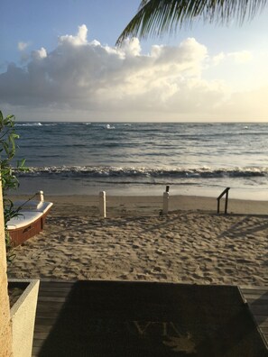 Beach nearby, beach towels