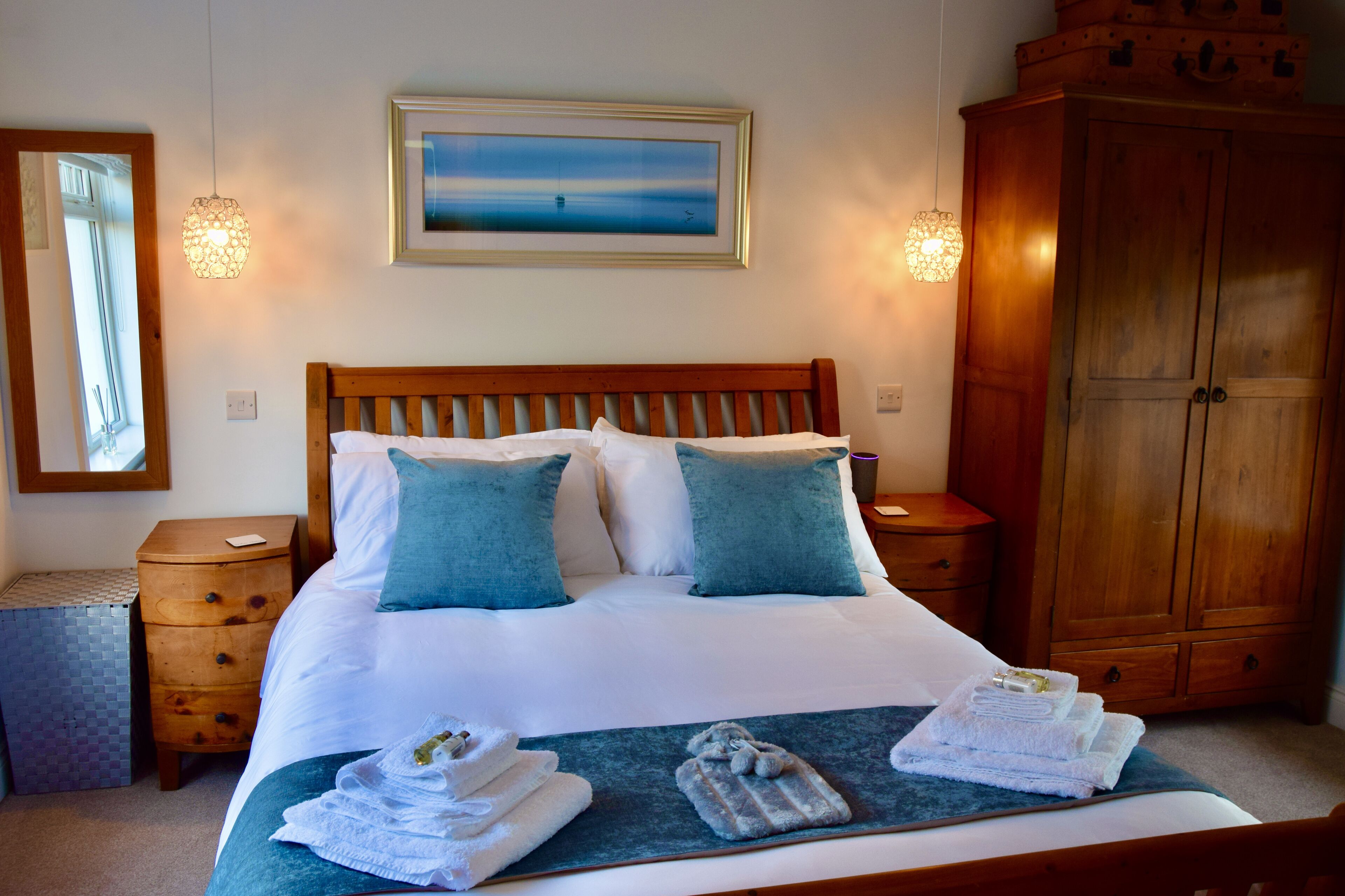 3 bedrooms, iron/ironing board, travel crib, free WiFi