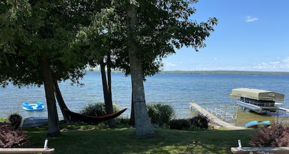 All-Season Waterfront Home on SE Hubbard Lake!
