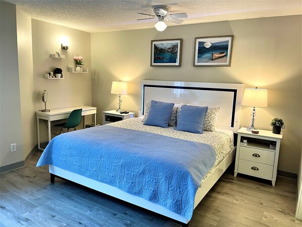 1 غرفة نوم ومكتب ومكواة/لوح كي وواي فاي مجانًا