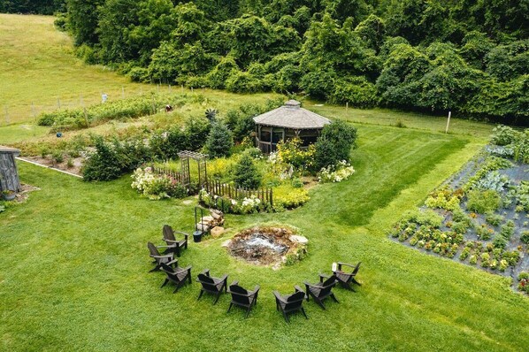 Overnattingsstedets uteområder