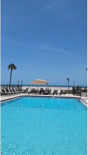 Außenpool, beheizter Pool