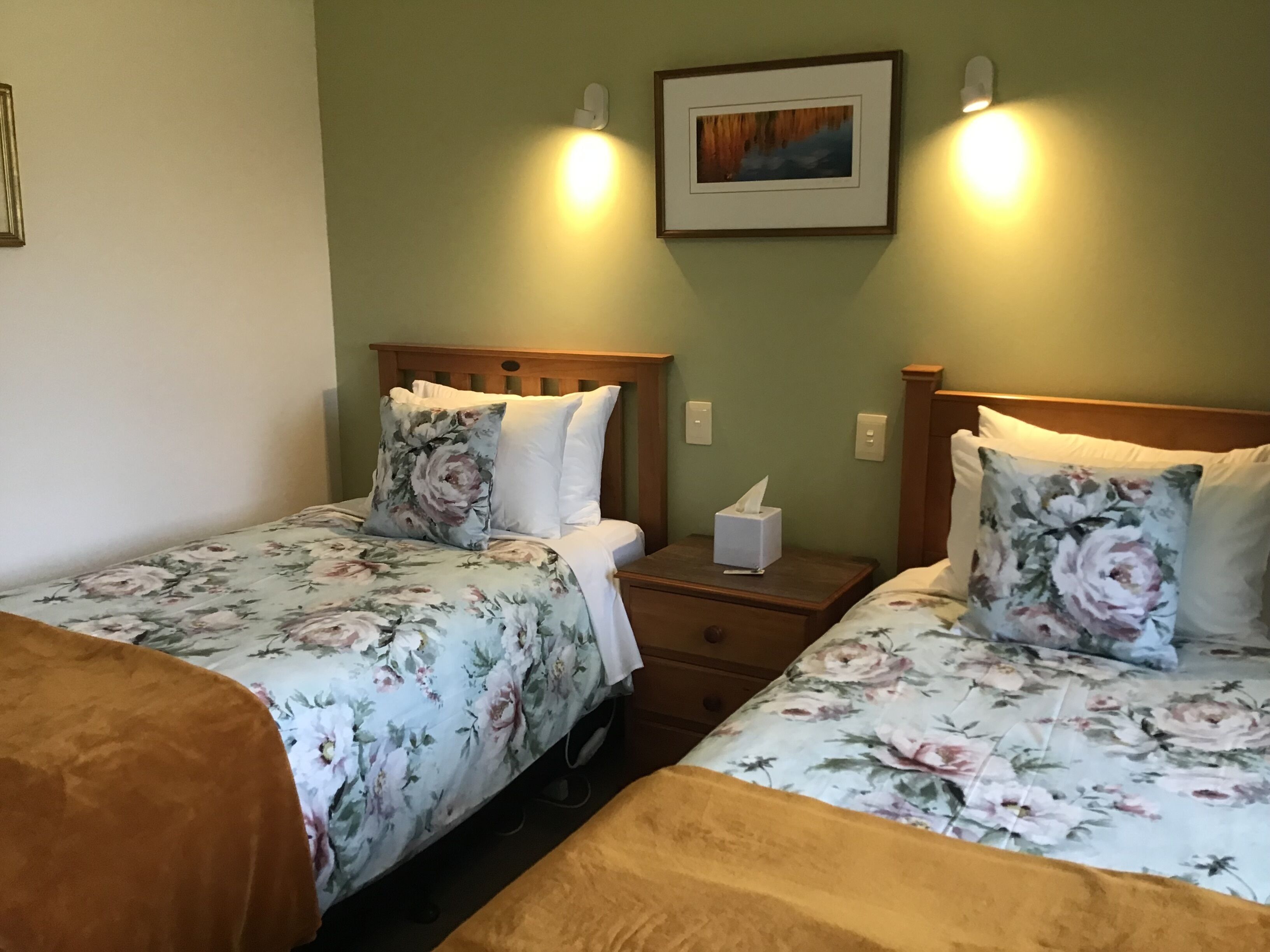 客房, 2 張單人床 (Rotokino Twin) | 埃及棉床單、高級寢具、舒適加層、客房內保險箱