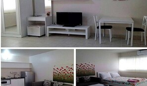 Condo, 2 Bedrooms, City View | Dining room - Family Room Dmk Don Mueang Airport 2 Bedrooms (Pak Kret)