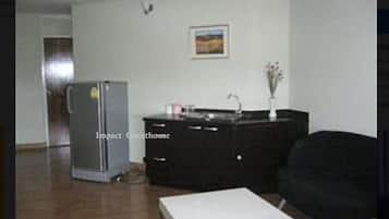 Apartemen, 2 kamar tidur, pemandangan kota | Interior