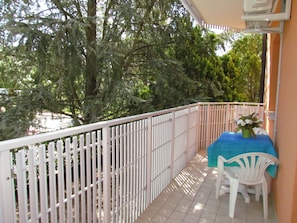 Appartamento, 1 camera da letto, fumatori, balcone | Balcone