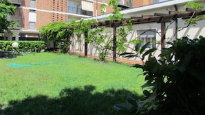 Villa, 3 chambres, patio, vue jardin | Extérieur