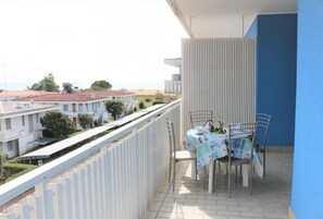Apartment, 1 Schlafzimmer, Balkon, Stadtblick | Balkon