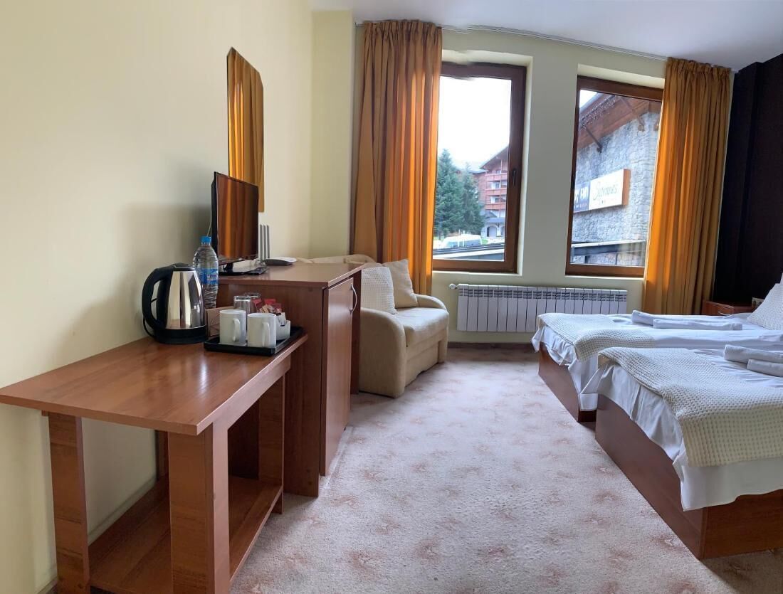 Zimmer, 1 Schlafzimmer, Stadtblick | Zimmerausstattung