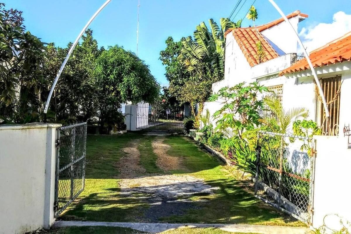 Entrada de la propiedad