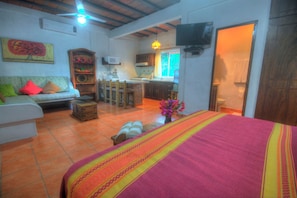 Bangalô, 1 quarto, para fumantes, terraço | 1 quarto